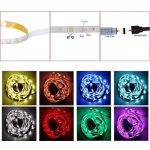 Banda LED RGB, telecomanda, 5m, DT50 - ShopSee - Magazin online