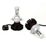 Set 2 Becuri auto LED H4, X3, 50W, 2 faze, filtre culoare - ShopSee - Magazin online