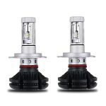 Set 2 Becuri auto LED H4, X3, 50W, 2 faze, filtre culoare - ShopSee - Magazin online