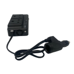 Invertor curent auto, 300W, 12V/220V, USB, CC8200 - ShopSee - Magazin online
