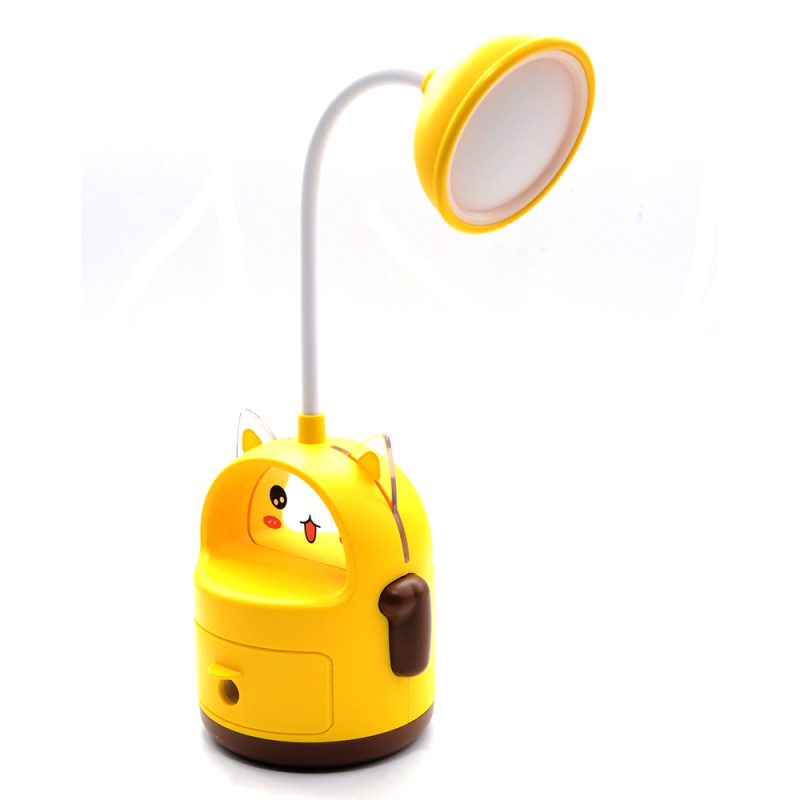 Lampa LED de birou cu ascutitoare, USB, C132 - ShopSee - Magazin online