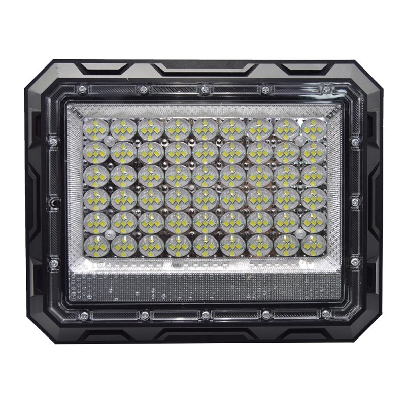 Proiector LED cu panou solar, 100W, telecomanda, ZS56013 - ShopSee - Magazin online