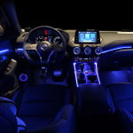 Set lumini auto ambientale, 18 piese, RGB, Bluetooth, aplicatie - ShopSee - Magazin online