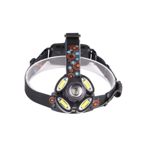 Lanterna frontala de cap 5 LED cu banda elastica reglabila - ShopSee - Magazin online