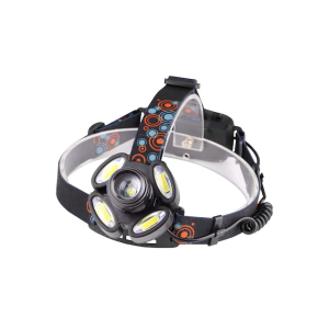 Lanterna frontala de cap 5 LED cu banda elastica reglabila - ShopSee - Magazin online