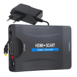 Adaptor V06 HDMI la SCART mama, 5V, alimentator - ShopSee - Magazin online