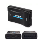 Adaptor V06 HDMI la SCART mama, 5V, alimentator - ShopSee - Magazin online