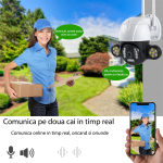 Camera supraveghere SX010, 24LED, 4K, WIFI, aplicatie - ShopSee - Magazin online