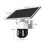 Camera de supraveghere, WIFI, 3MP, panou solar - ShopSee - Magazin online