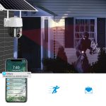 Camera de supraveghere, WIFI, 3MP, panou solar - ShopSee - Magazin online