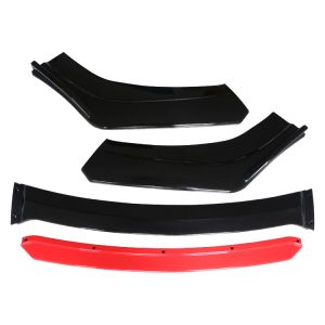 Set prelungire bara fata, model universal, 4 piese, negru/rosu - ShopSee - Magazin online