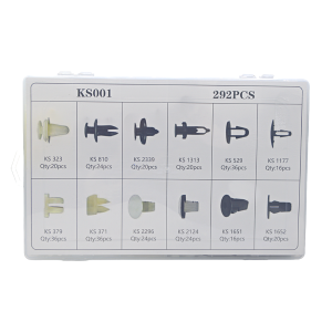 Set cleme de fixare pentru Toyota, plastic, 292 piese - ShopSee - Magazin online