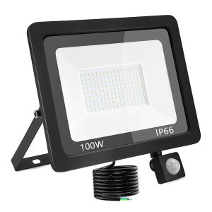 Proiector LED 100W, senzor de miscare, 144 LED - ShopSee - Magazin online