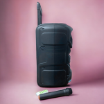 Boxa portabila KTS1536, BT, AUX, 120W P.M.P.O, microfon wireless - ShopSee - Magazin online