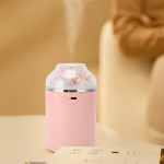 Mini umidificator portabil RDE283, alb/roz - ShopSee - Magazin online