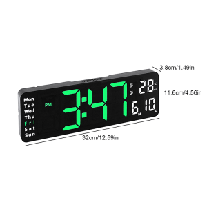 Ceas perete/masa electronic, afisaj LED, 2 modele - ShopSee - Magazin online