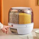Organizator rotativ cu 6 compartimente, pentru cereale - ShopSee - Magazin online