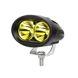 Proiector auto/moto 2LED CREE 20W, 10/30V, lumina galbena - ShopSee - Magazin online