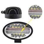 Set 2 Proiectoare auto 48LED, 144W/set, 2 faze, strobo, 10/30V - ShopSee - Magazin online