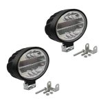 Set 2 Proiectoare auto 48LED, 144W/set, 2 faze, strobo, 10/30V - ShopSee - Magazin online
