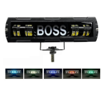 Proiector LED BOSS, 40W, 10/80V, RGBWY, stroboscop - ShopSee - Magazin online