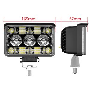 Set 2 Proiectoare auto, 300W/set, 2 faze iluminare - ShopSee - Magazin online