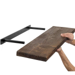 Suport pentru raft, otel inoxidabil, 50cm - ShopSee - Magazin online