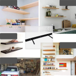 Suport pentru raft, otel inoxidabil, 50cm - ShopSee - Magazin online