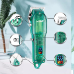 Aparat de tuns profesional V660, LED, USB, accesorii incluse - ShopSee - Magazin online
