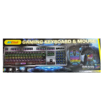 Set tastatura si mouse K809, gaming, USB, LED RGB - ShopSee - Magazin online
