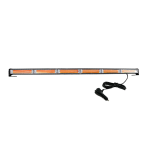 Proiector auto LED COB 108W, 88cm, 4 module, 3000K, 12/24V - ShopSee - Magazin online