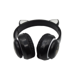 Casti audio B450, Bt, wireless, USB, LED RGB, urechi pisica - ShopSee - Magazin online