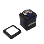 Ceas de mana sport, barbatesc, A357, albastru, cutie depozitare - ShopSee - Magazin online