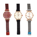 Ceas de dama, mecanism quartz, curea magnetica, 3 modele - ShopSee - Magazin online