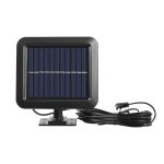 Lampa LED cu panou solar, F120, 40W, senzor, 120COB - ShopSee - Magazin online