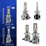 Set 2 x becuri auto LED ZS8, H1/H7, 180W/set, 9/32V, 6000K - ShopSee - Magazin online