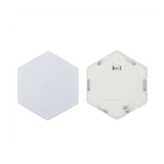 Set 6 x lampa de perete LED RGB hexagonala cu telecomanda - ShopSee - Magazin online