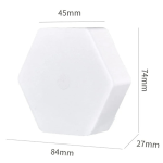 Set 6 x lampa de perete LED RGB hexagonala cu telecomanda - ShopSee - Magazin online
