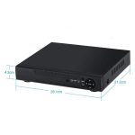 Sistem de supraveghere AHD cu 4 camere 2MP, IR, HD - ShopSee - Magazin online