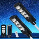 Lampa solara 400W, telecomanda, suport de prindere - ShopSee - Magazin online