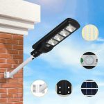 Lampa solara 400W, telecomanda, suport de prindere - ShopSee - Magazin online