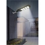 Lampa solara 400W, telecomanda, suport de prindere - ShopSee - Magazin online