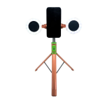 Selfie stick ZP011, trepied, 2 inele luminoase, Bluetooth - ShopSee - Magazin online