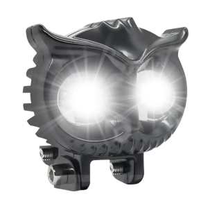 Set 2 proiectoare auto LED tip bufnita, 40W, 12/24V, 2 faze, IP68 - ShopSee - Magazin online
