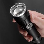 Lanterna LED P90, zoom telescopic, reincarcabila, 40W, G72 - ShopSee - Magazin online