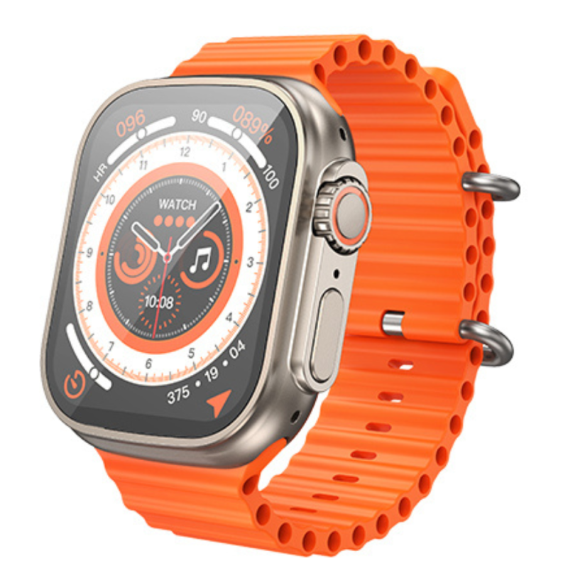 Smartwatch A18 Ultra, ecran 2.18 inch, BT, bratara silicon - ShopSee - Magazin online