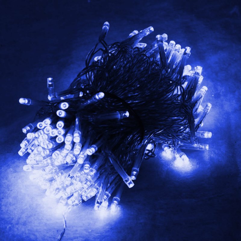 Instalatie tip turturi, 8 m, 200LED, albastru - ShopSee - Magazin online