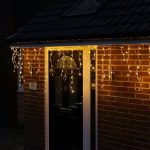 Instalatie tip turturi, 8 m, 200LED, alb cald - ShopSee - Magazin online