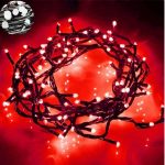 Instalatie liniara luminoasa, 22 metri, 300LED, rosu - ShopSee - Magazin online