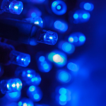 Instalatie liniara luminoasa, 30 metri, 400LED, albastru - ShopSee - Magazin online